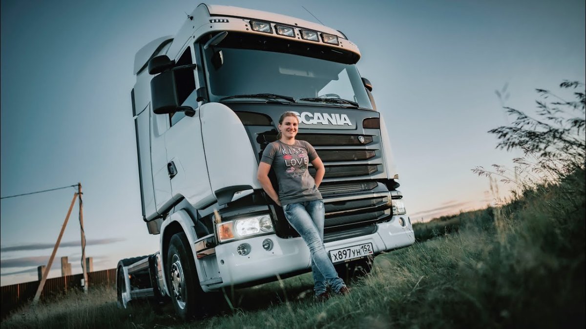 Екатерина Миронова, дальнобойщик