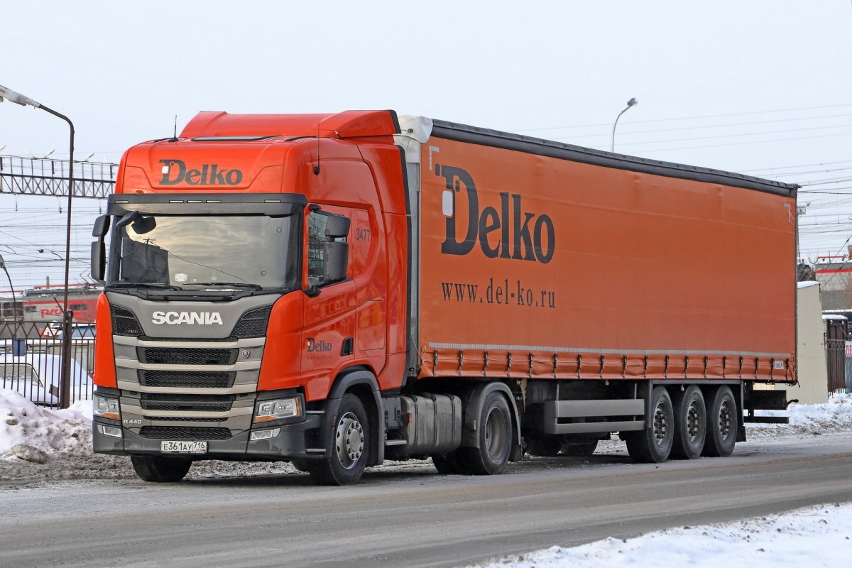 Скания s500 Делко