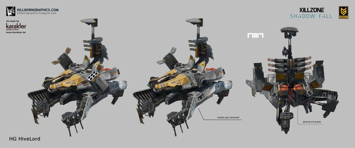 Шагоход из Killzone 3