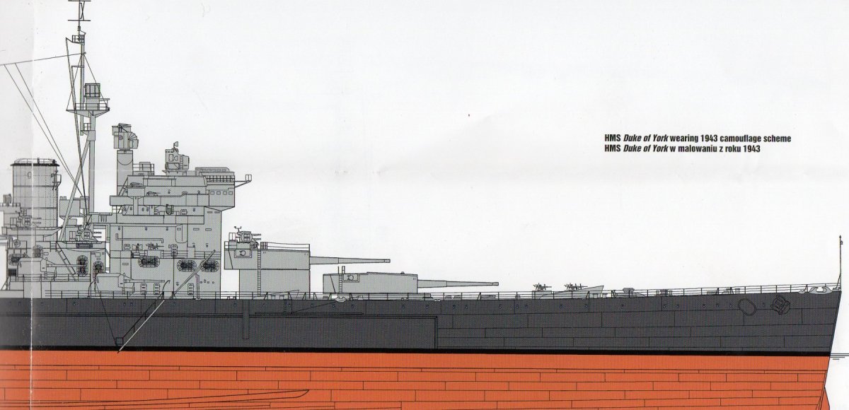 Король Георг 5 линкор камуфляж