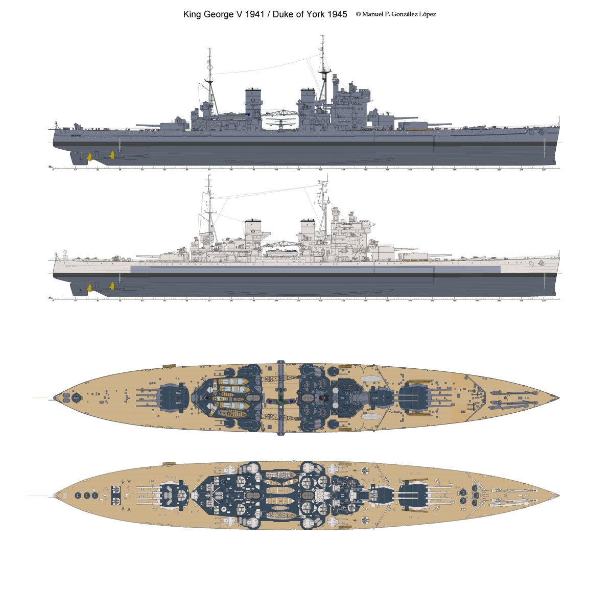 Британский линкор типа Кинг Джордж v