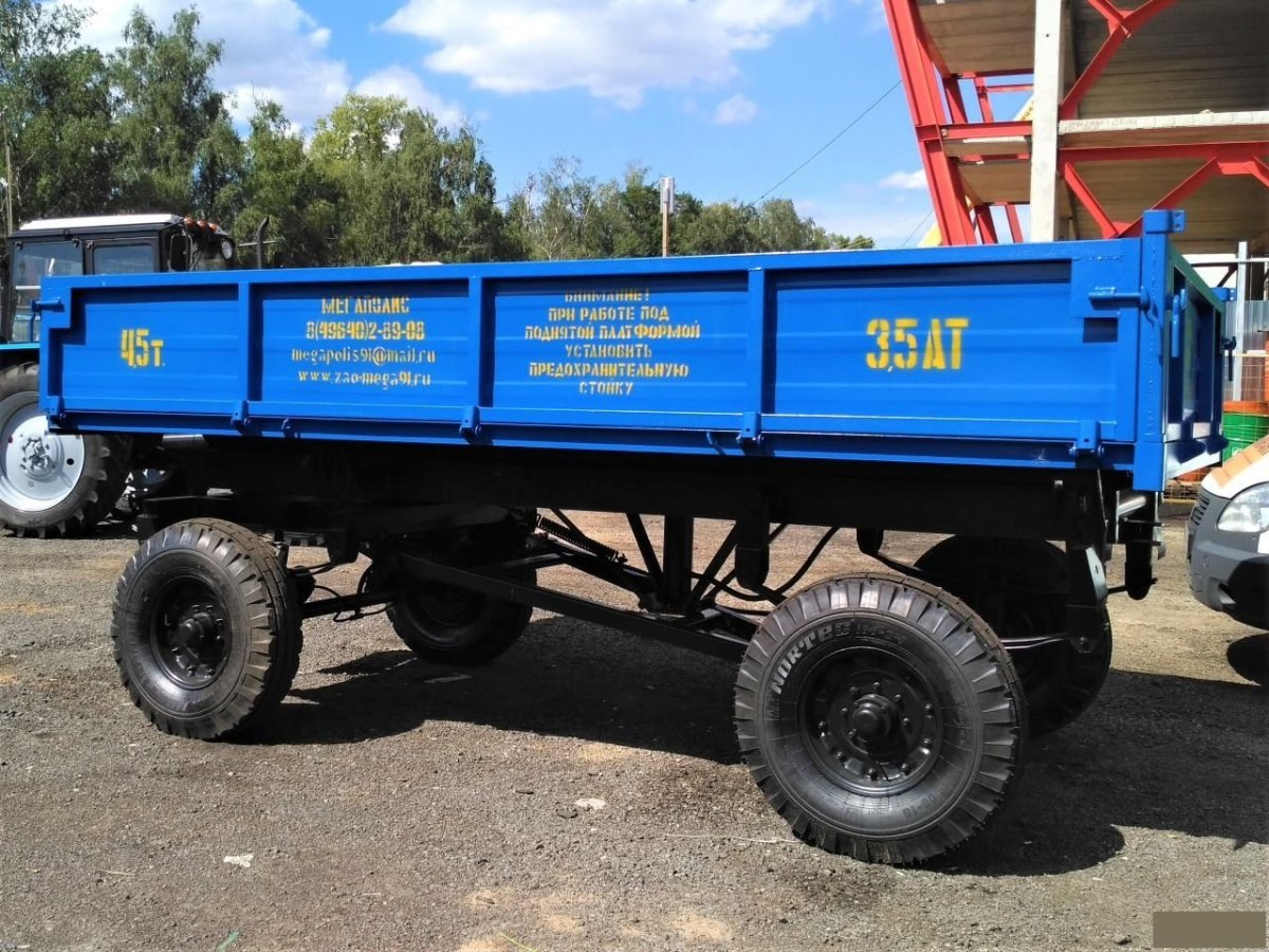 Прицеп тракторный самосвальный 2птсе-4,5.