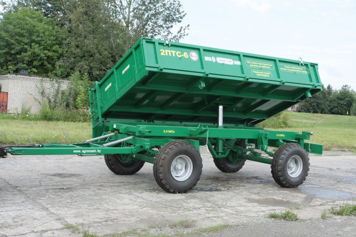 2 ПТС-6 прицеп тракторный самосвальный
