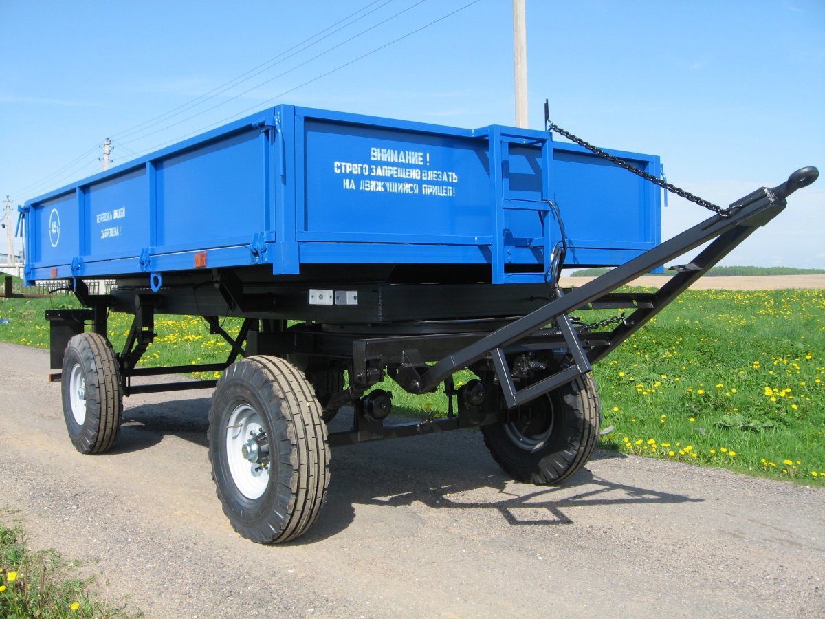 Прицеп тракторный самосвальный 2птс