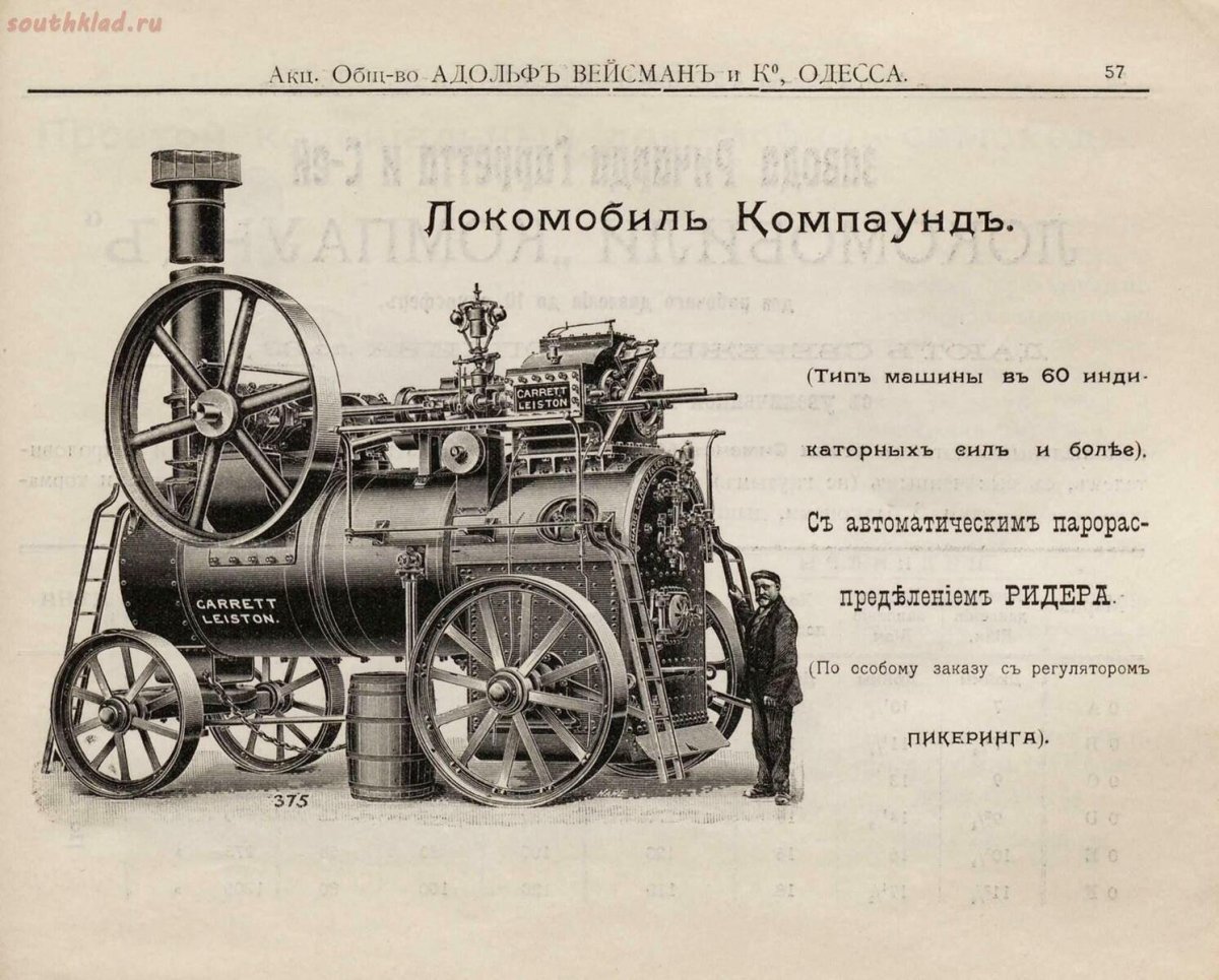 Локомобиль 19 века