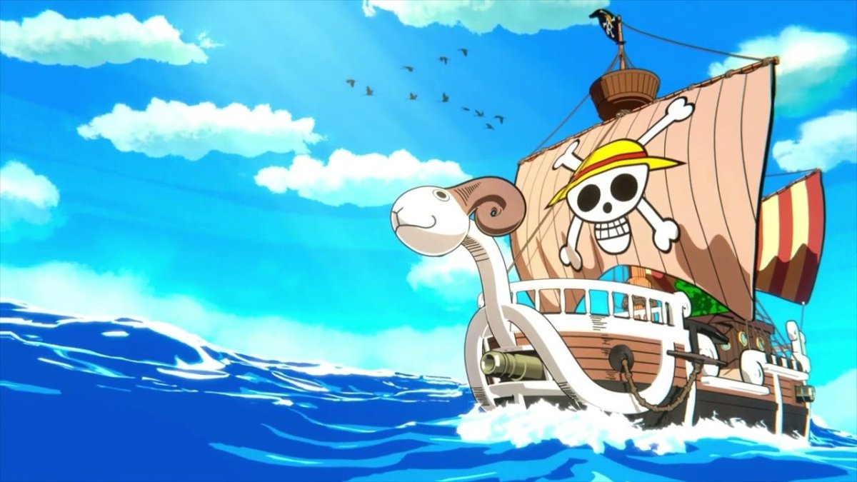 Луффи на Гоинг Мерри