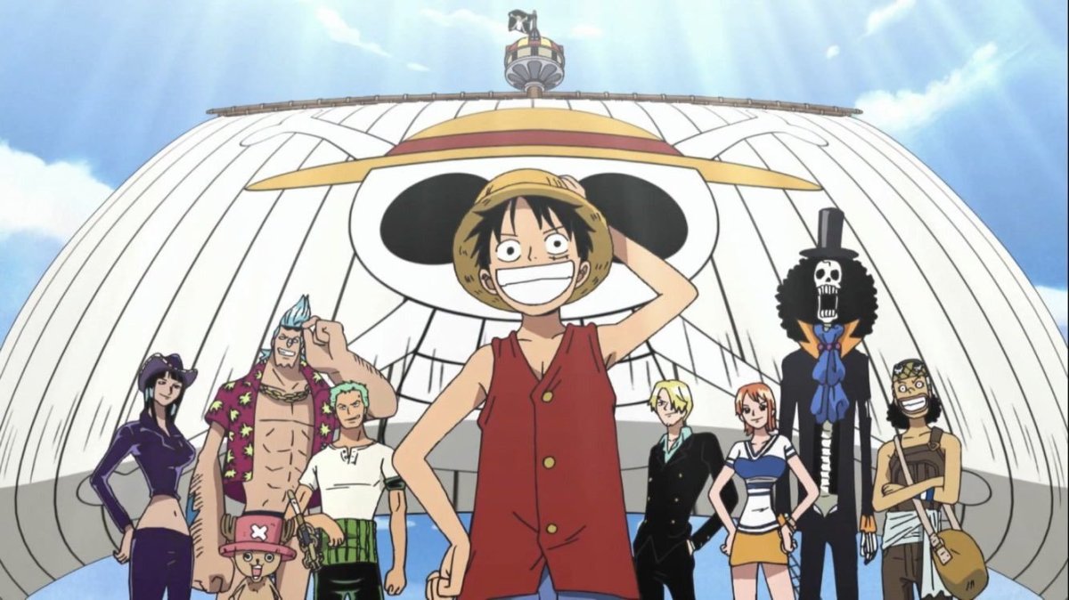 Команда Луффи в Ван Пис