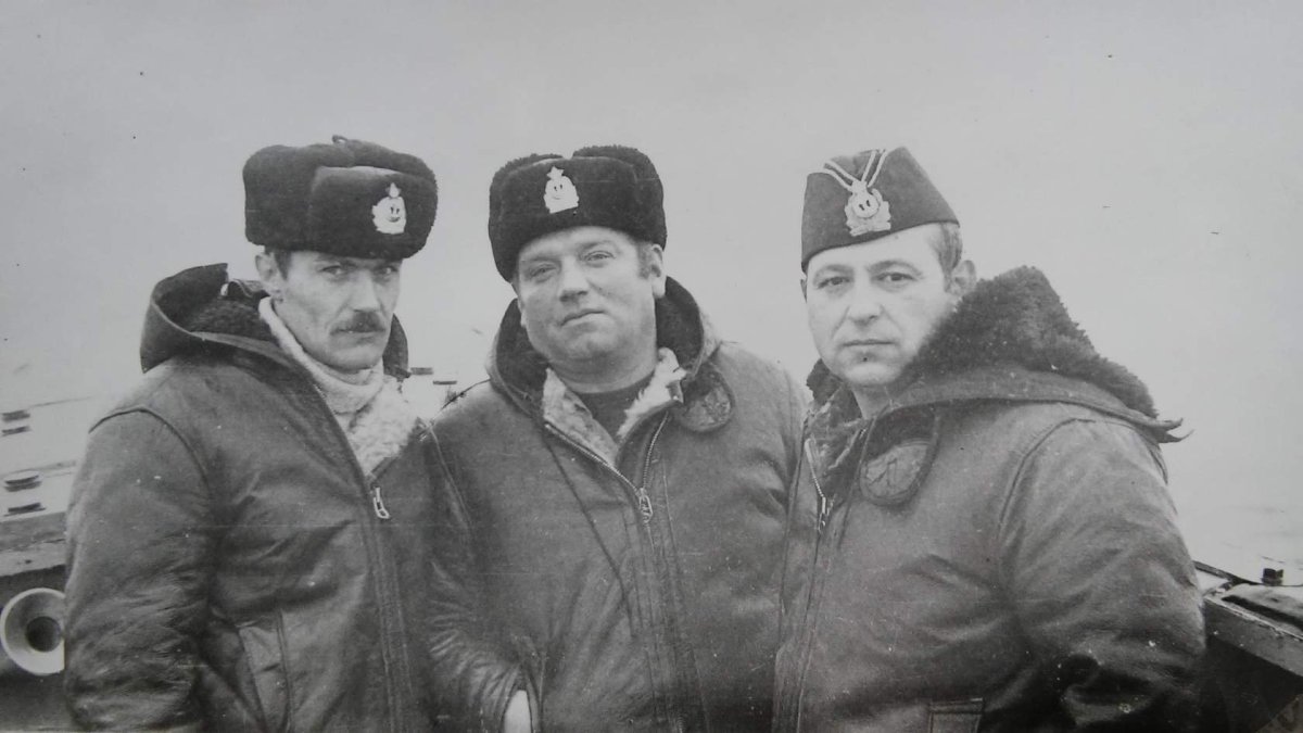 Евгений Ванин командир Комсомольца