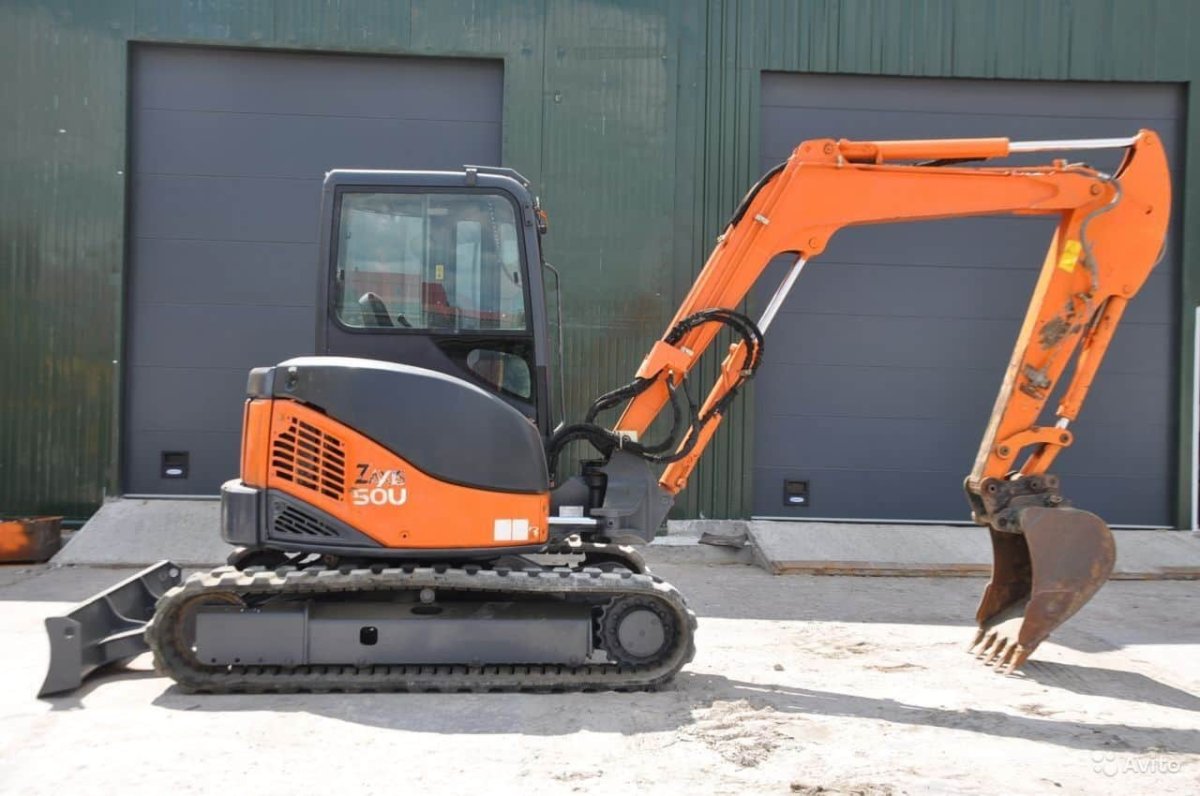 Мини экскаватор Hitachi zx50u-3f