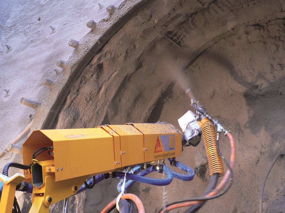 Токопроводящий бетон Shotcrete