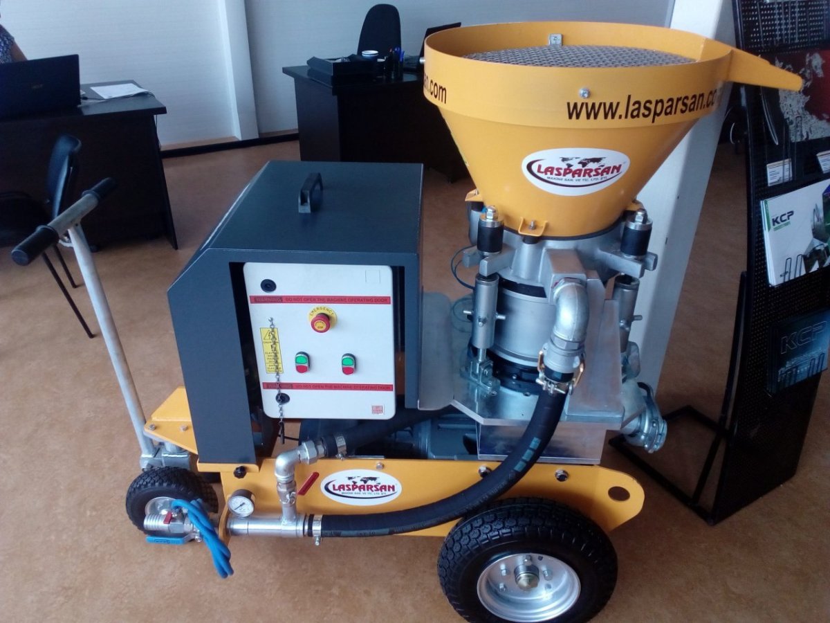 Торкрет установка lasparsan