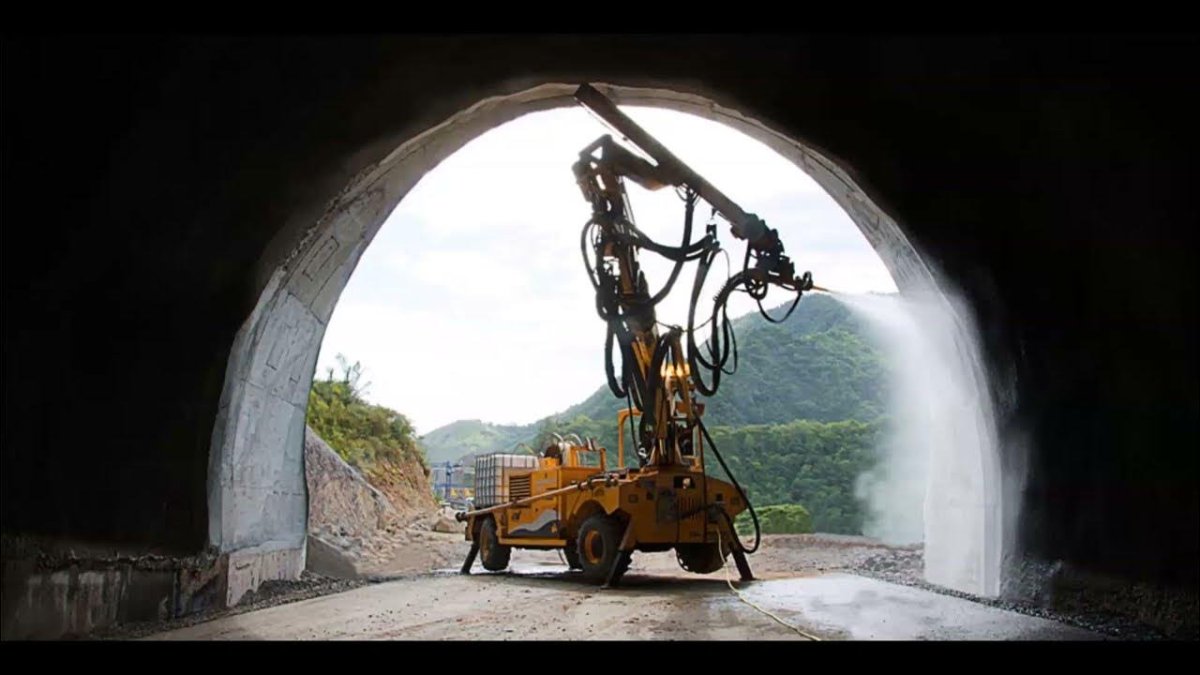 Торкрет бетонная крепь