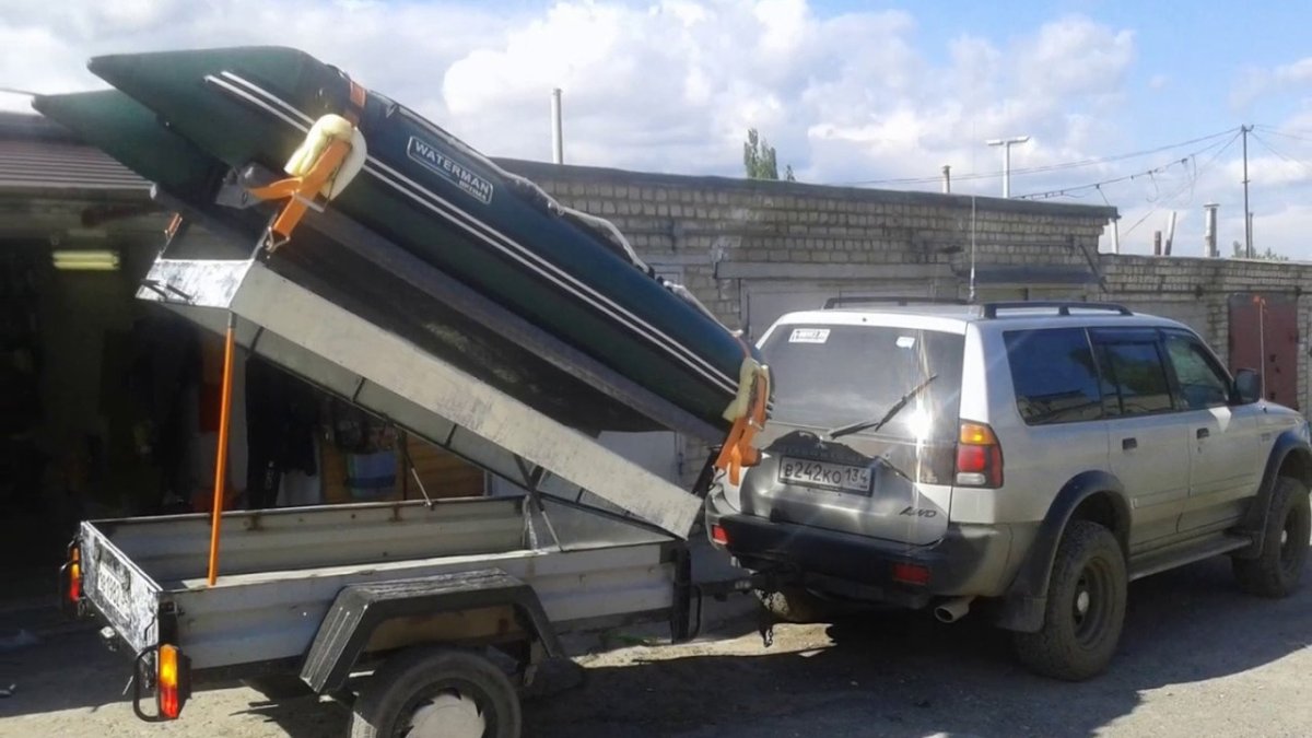 Переделка прицепа МЗСА