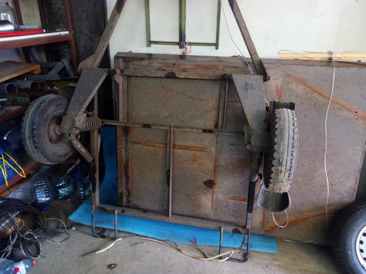 Прицеп Алиса ПС-02 переделка