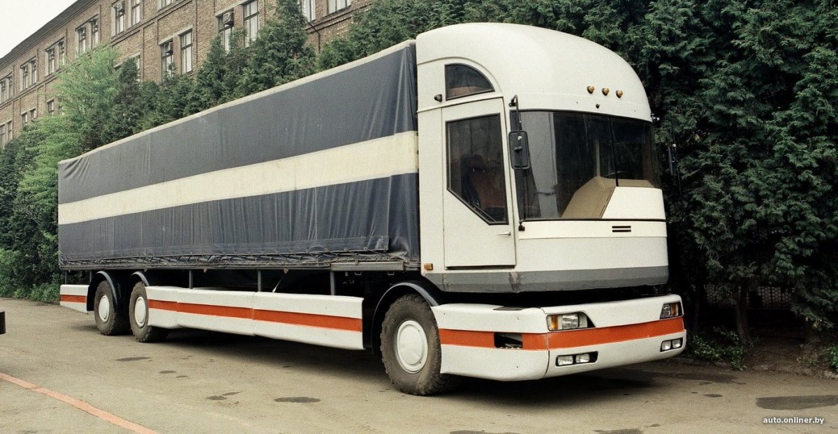 МАЗ перестройка и Рено Магнум