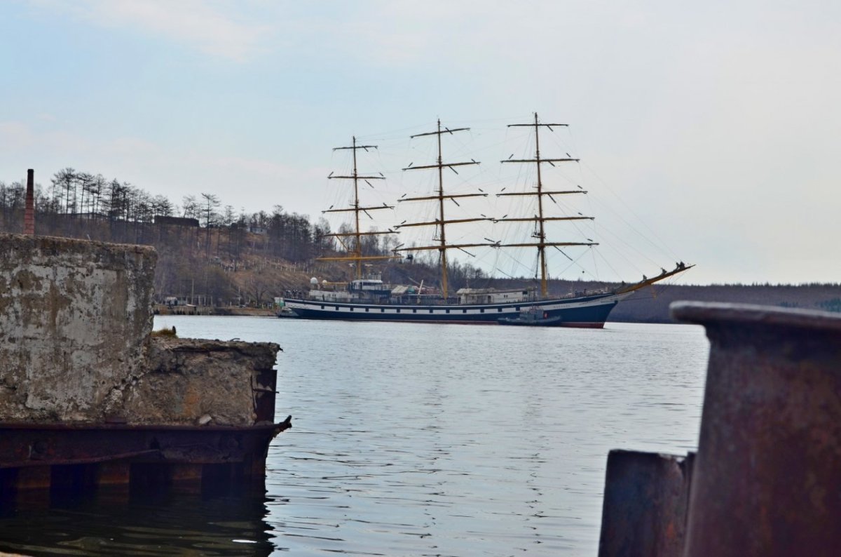 Фрегат Паллада Советская гавань