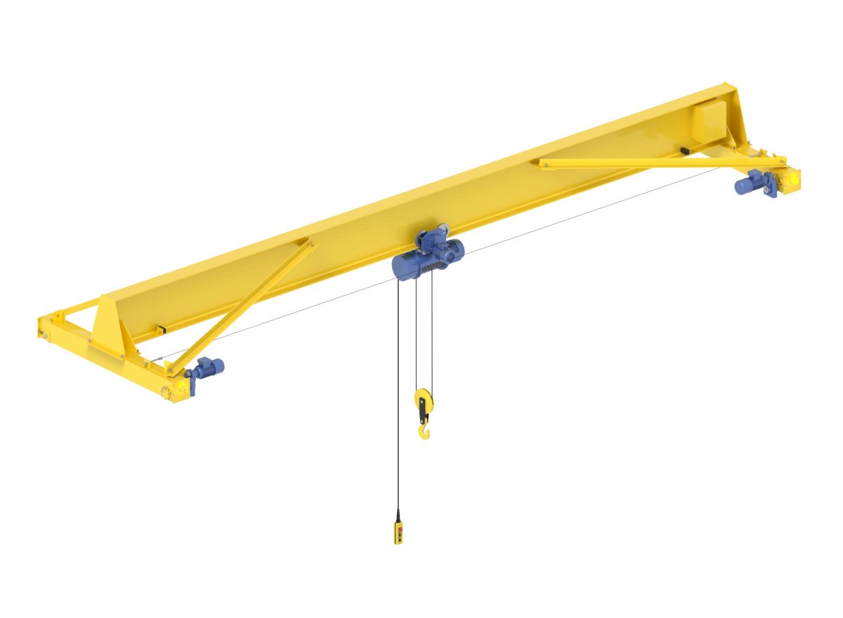 Кран мостовой электрический однобалочный опорный 5т