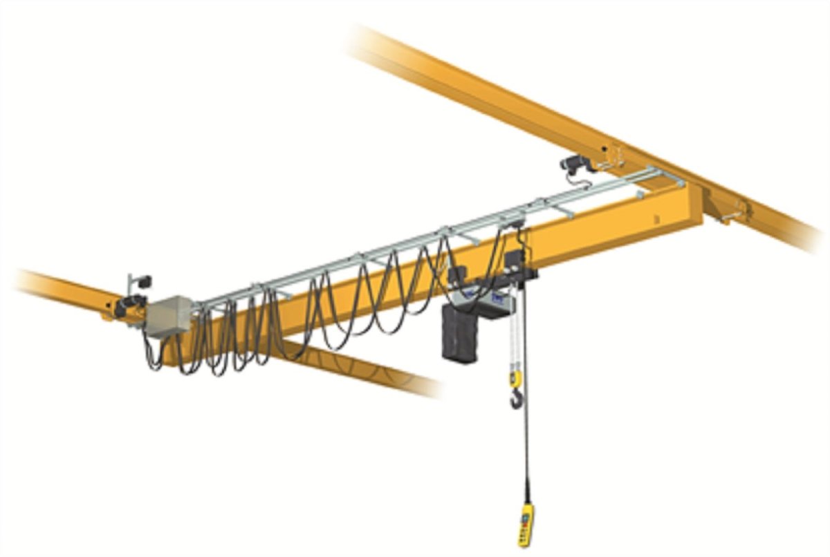 Кран мостовой электрический двухбалочный подвесной 5т