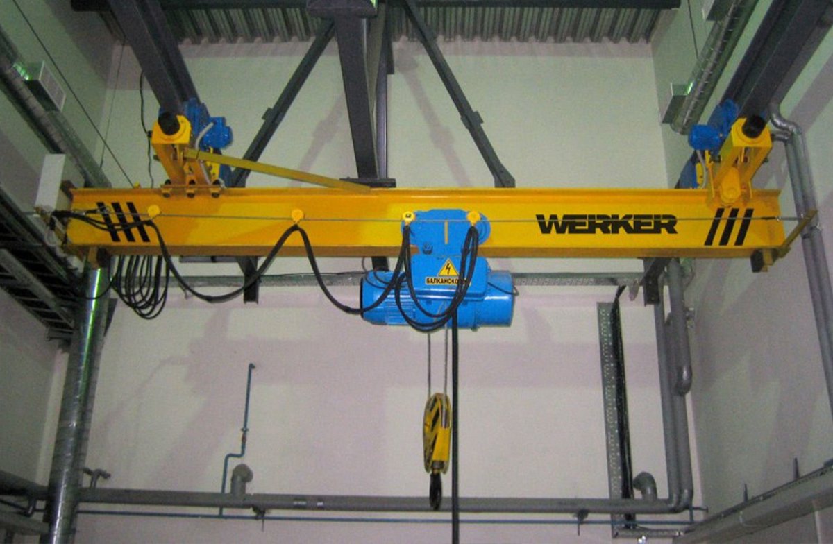 Кран подвесной 10 т однопролетный