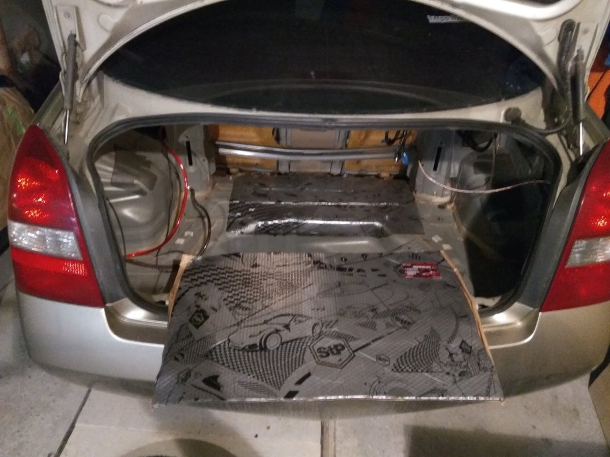 Nissan primera p12 автозвук