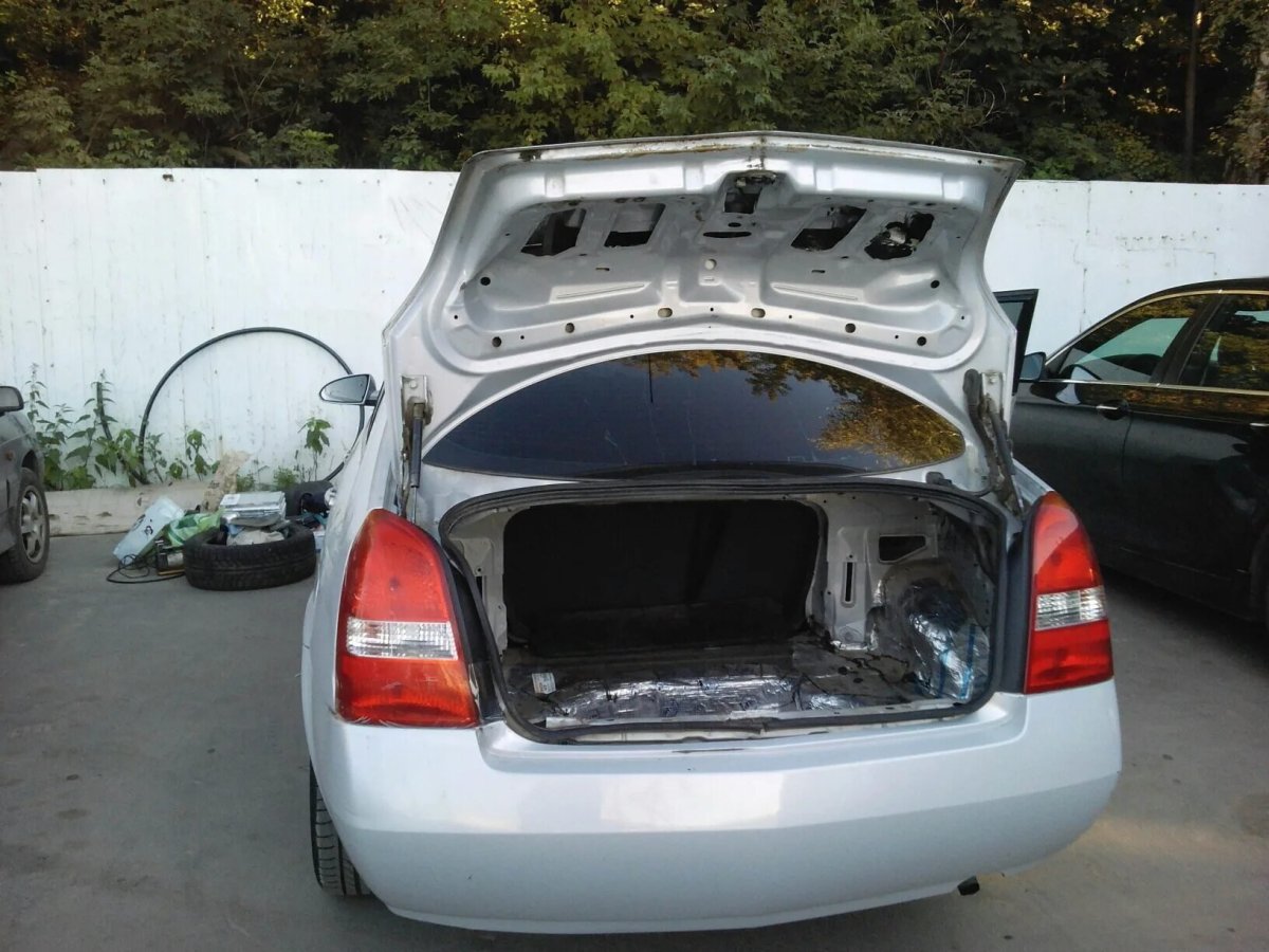 Nissan primera p12 багажник