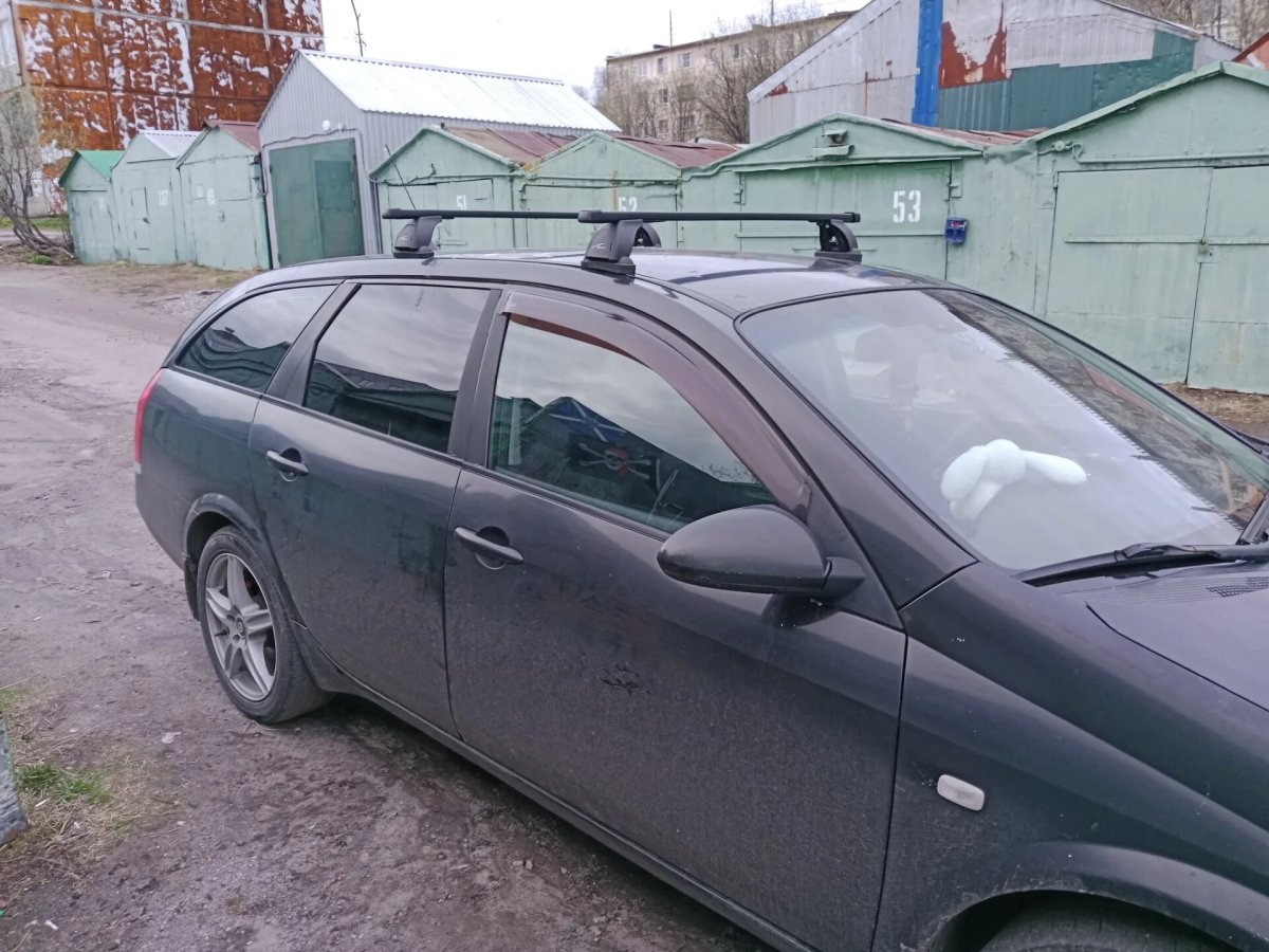 Установка багажника