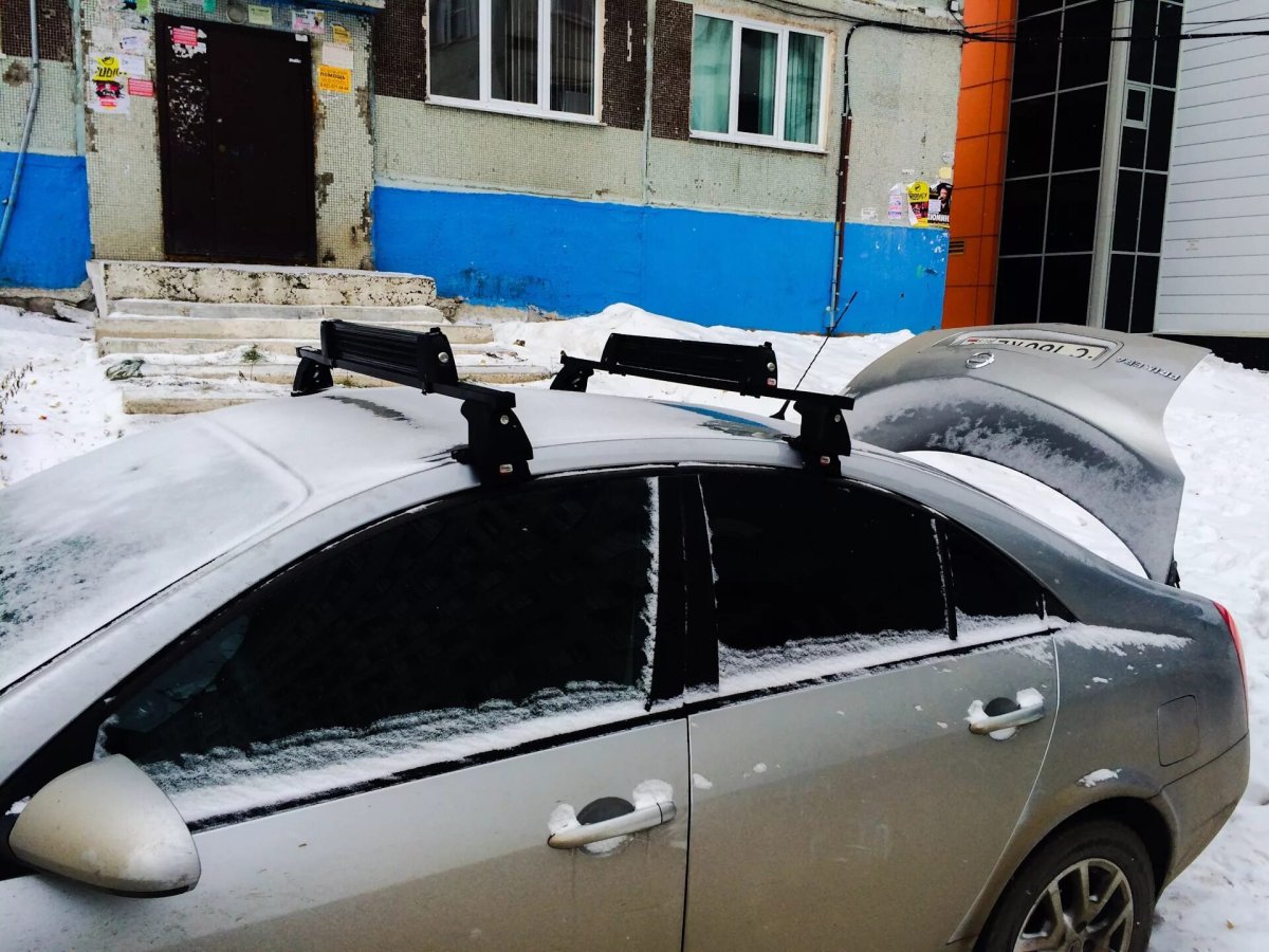 Ниссан Цефиро а33 с багажником на крыше