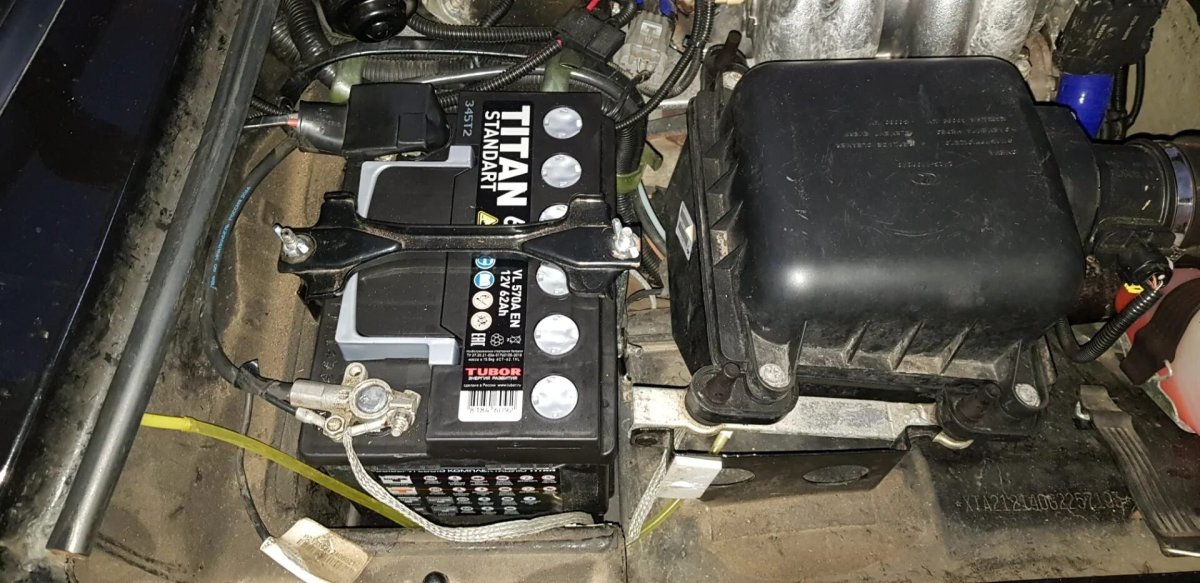 Нива АКБ лебедка