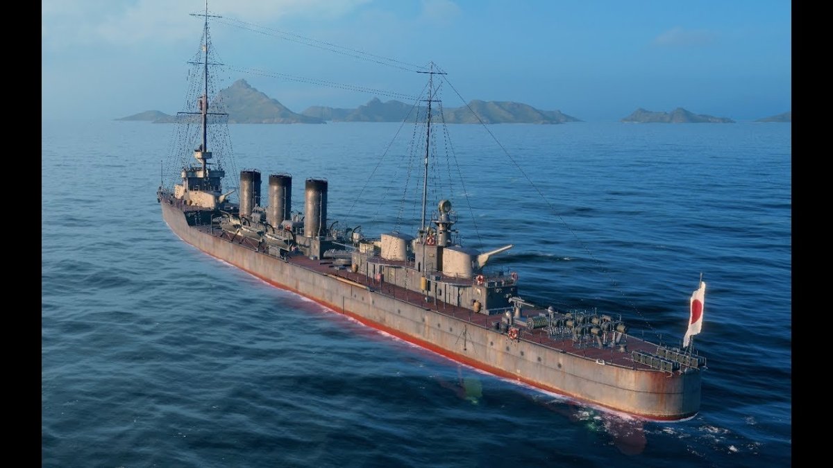 Японский лёгкий крейсер Tenryu