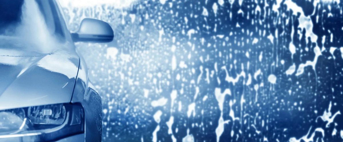 Мойка автомобилей баннер