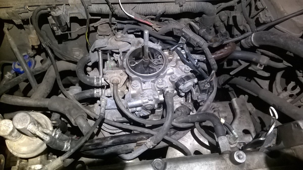 Двигатель 4g15 карбюратор