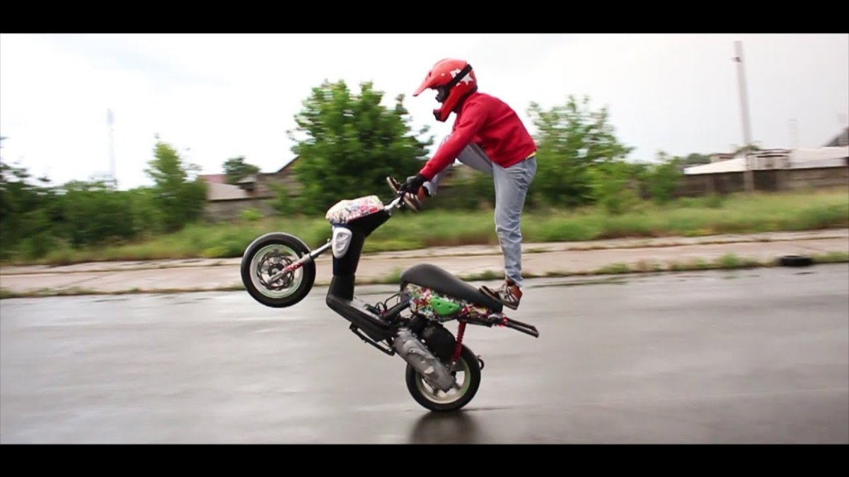 Ямаха слайдер стант