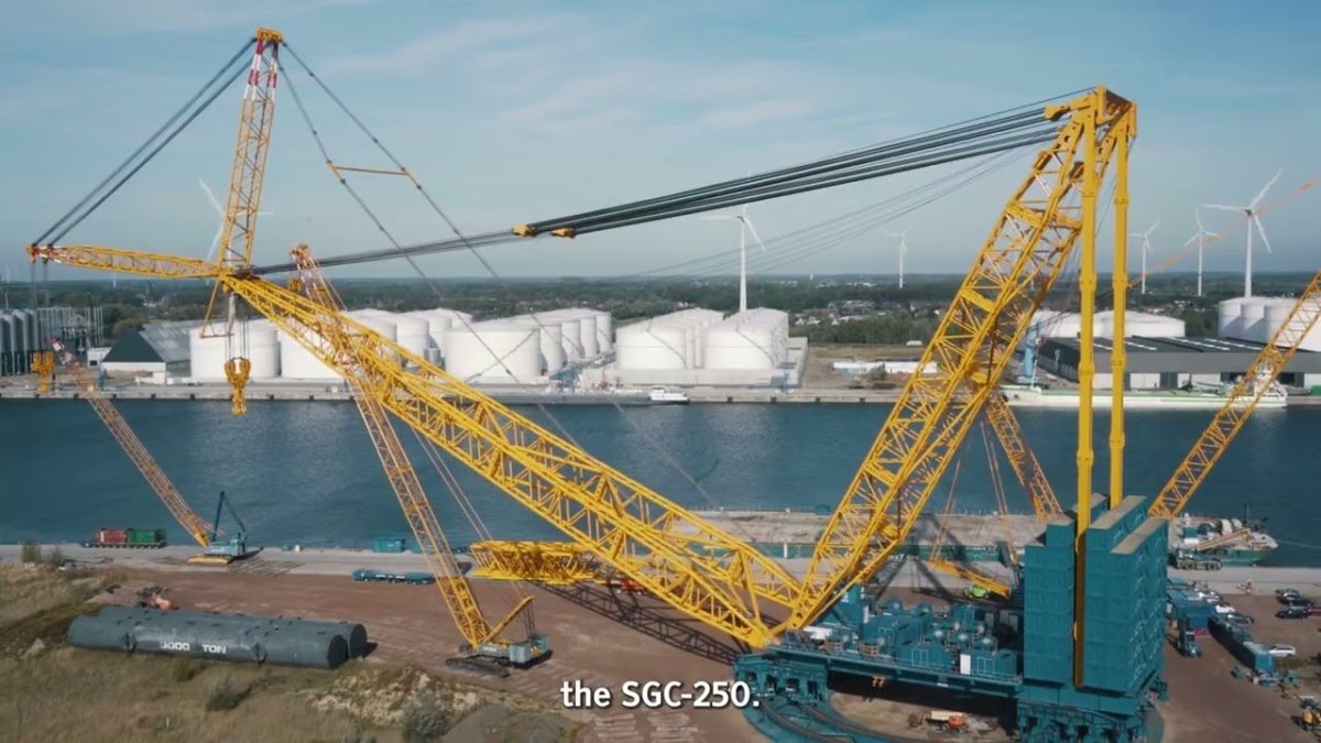 Кран Sarens SGC-250