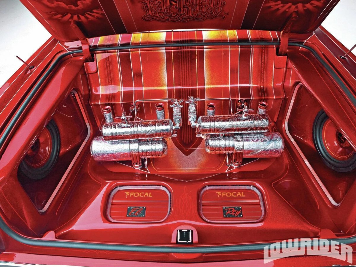 Лоурайдер багажник