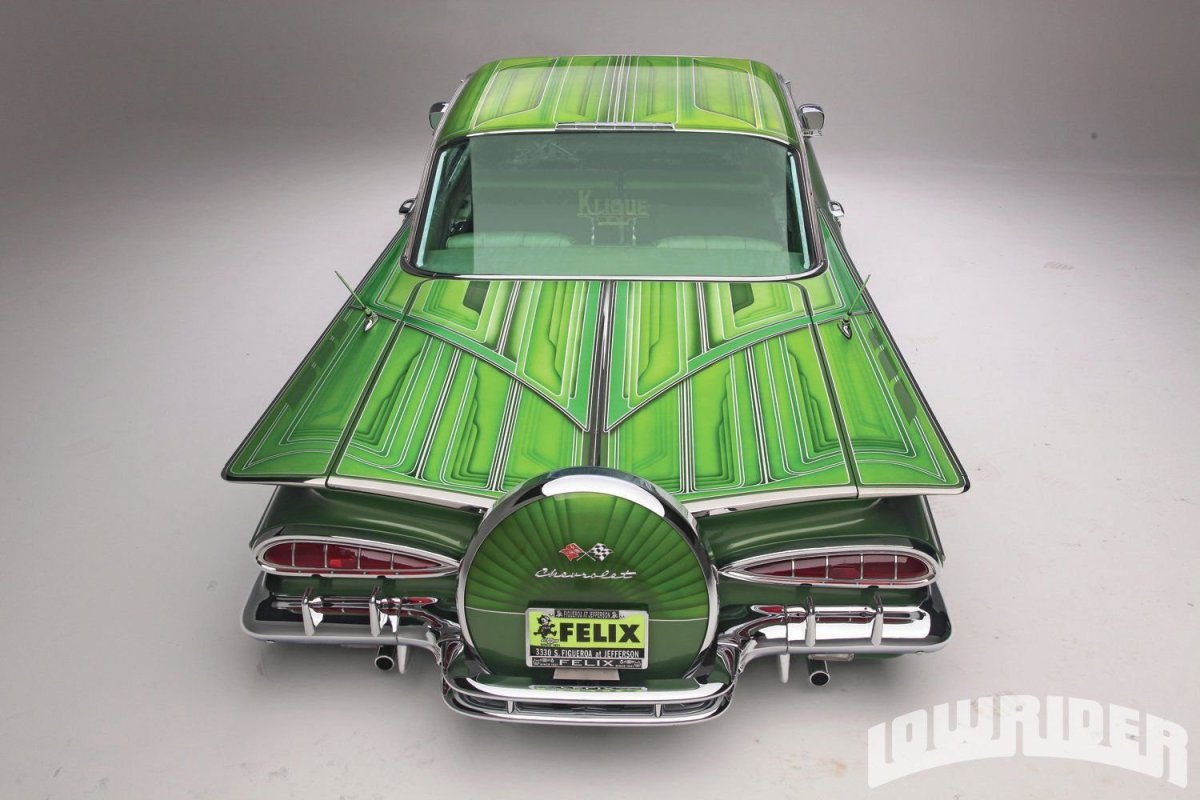 Chevrolet Impala 1958 лоурайдер