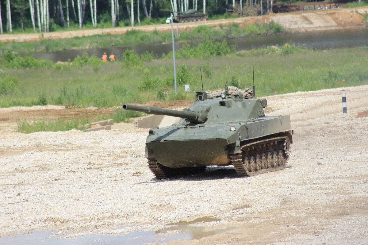 2s25 Sprut-SD Amphibious Light Tank 09599