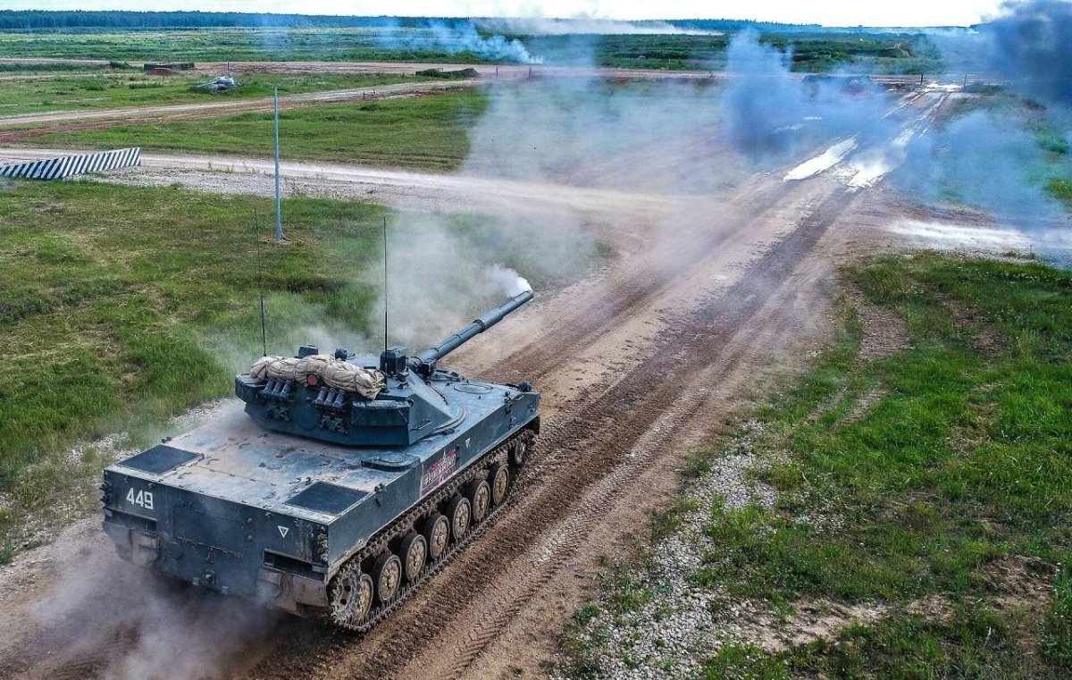 Противотанковая пушка 2с25 Спрут-СД