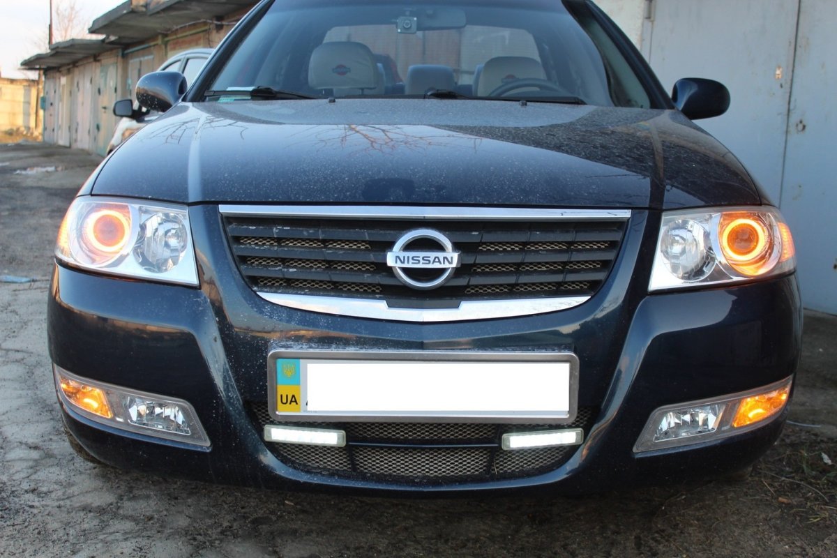 Линзы на Ниссан Альмера Классик