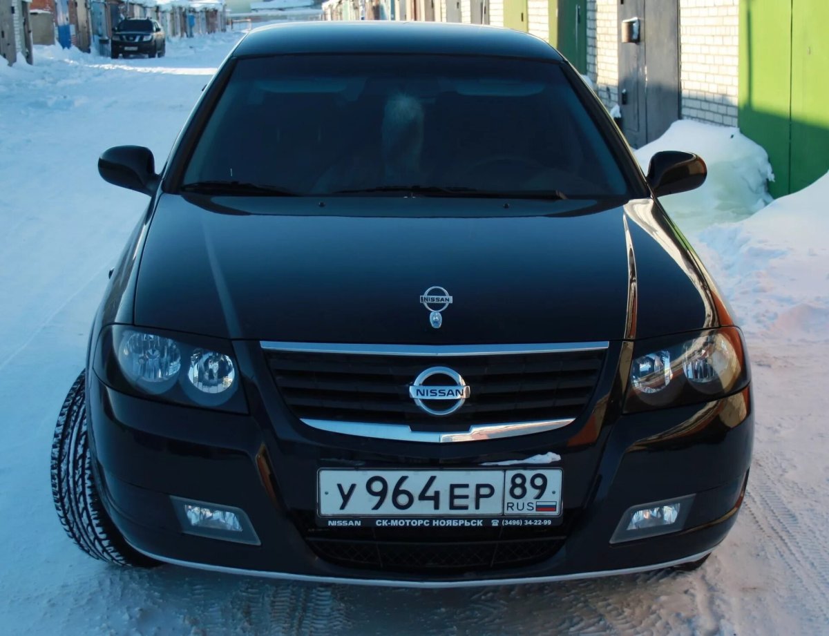 Тонировка фар Nissan Almera Classic