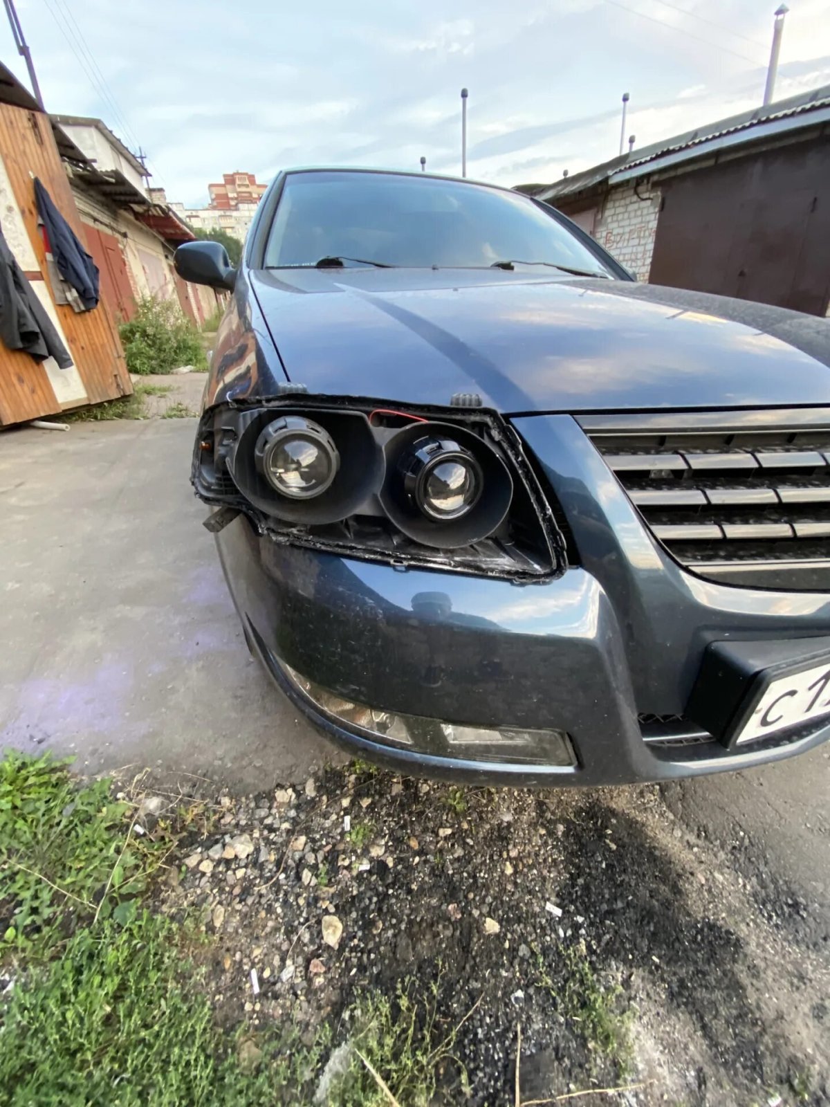 Линзы в фарах Ниссан Альмера Классик