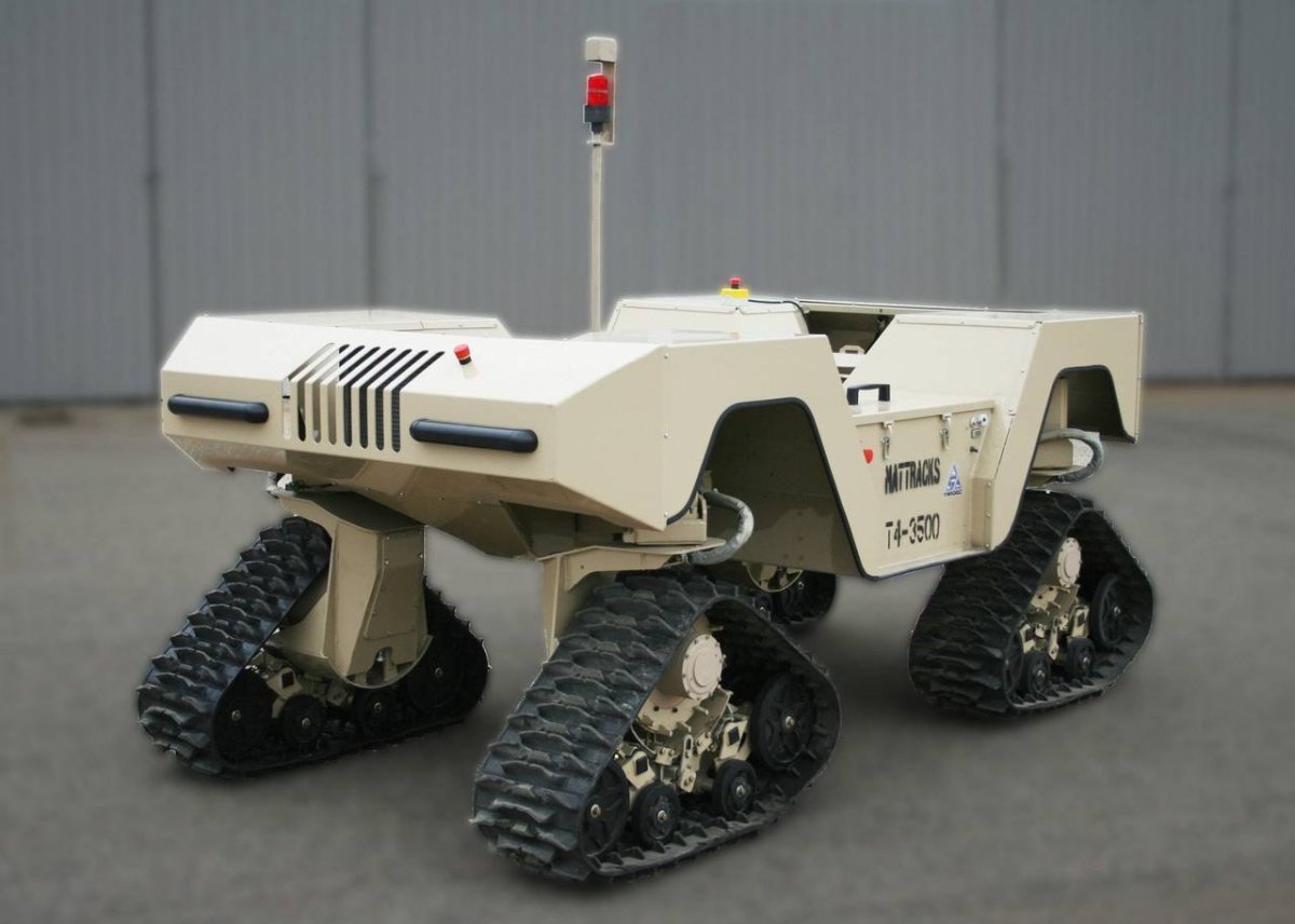 Колесные и гусеничные роботы