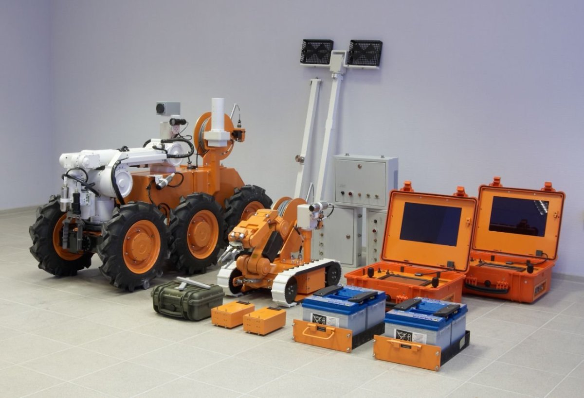 Робот радиационной разведки РТК-05