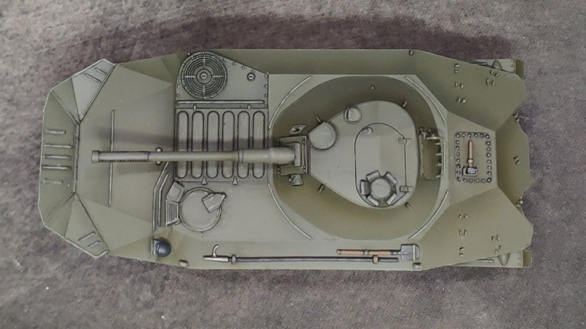 Экспериментальный плавающий танк Batignolles-Chatillon dp-2. Франция 1936 год