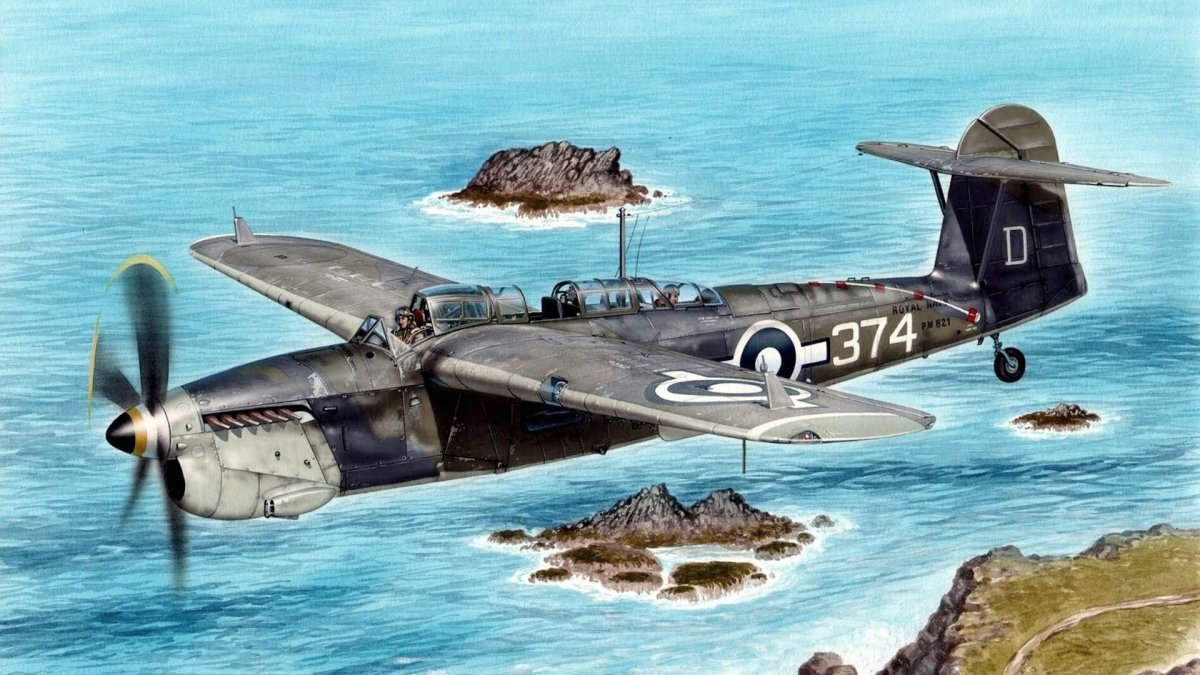 Палубный бомбардировщик Барракуда