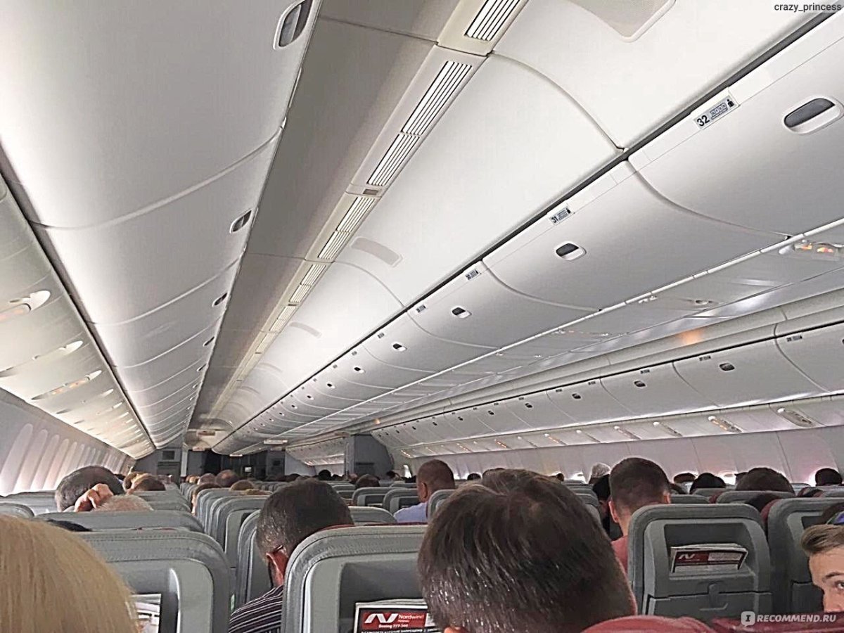 Nord Wind авиакомпания салон