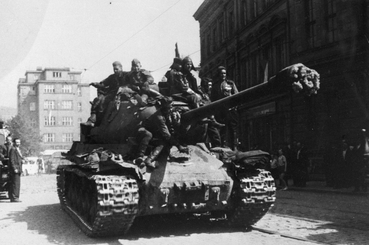 Освобождение Праги 1945 красная армия