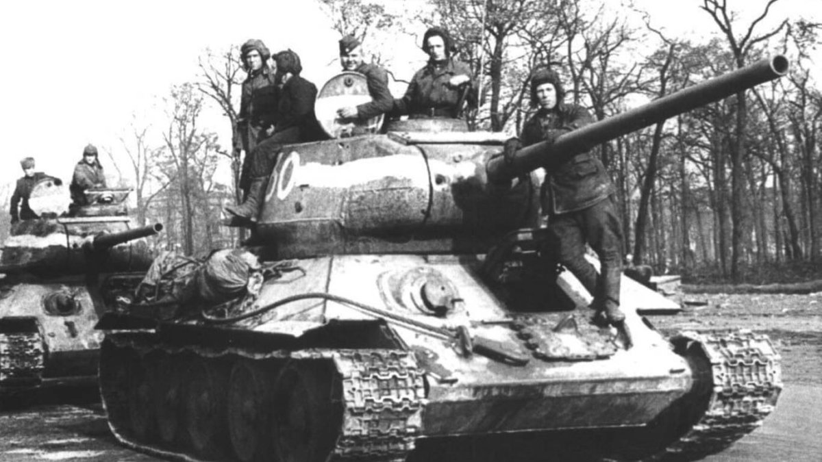 Великая Отечественная война танк т 34