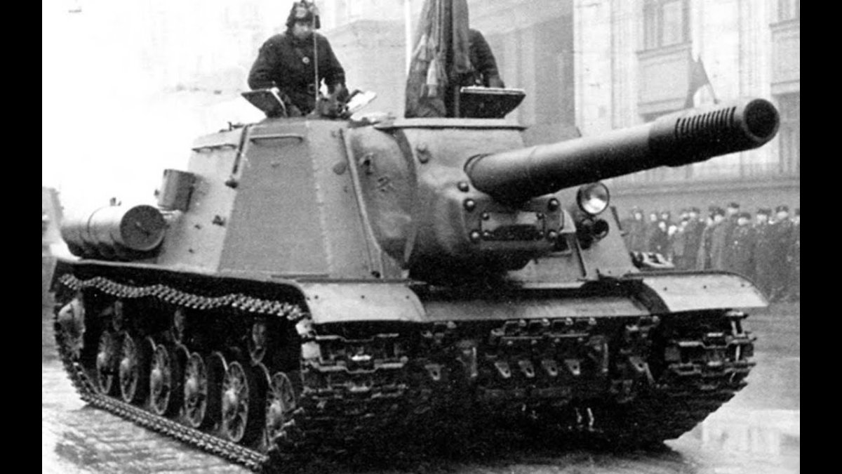 Самоходка ИСУ-152 зверобой