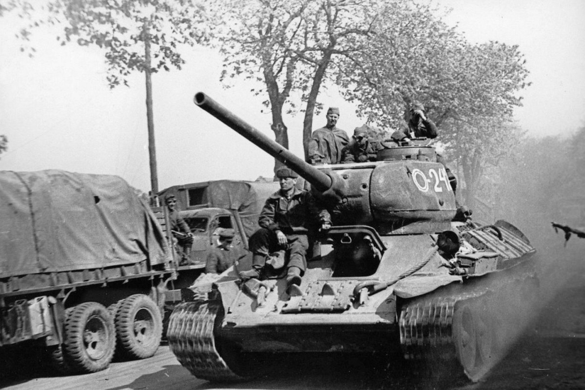 Т-34-85 7 Гвардейский танковый корпус