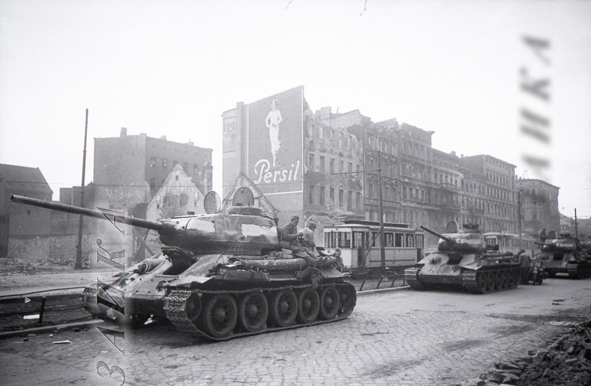 Т 34 85 Берлинская операция